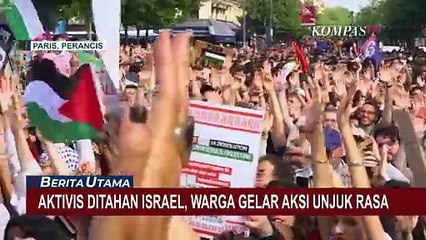 Warga Gelar Unjuk Rasa, Protes Tindakan Israel yang Menahan 12 Aktivis