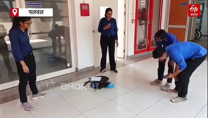 अब चुटकियों में लगेगा झाड़ू-पोंछा, पलवल के स्टूडेंट्स ने बनाया स्मार्ट रोबोट, मोबाइल फोन के इशारे पर चलेगा