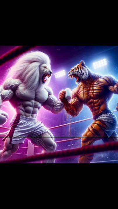 Tigar vs cat fight