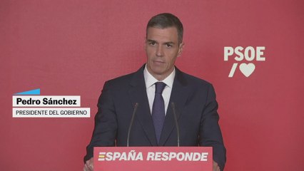 Sánchez: "Pido perdón a la ciudadanía"