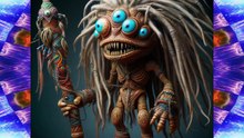 DREADLOCK TRIBAL MONSTER DOLLS