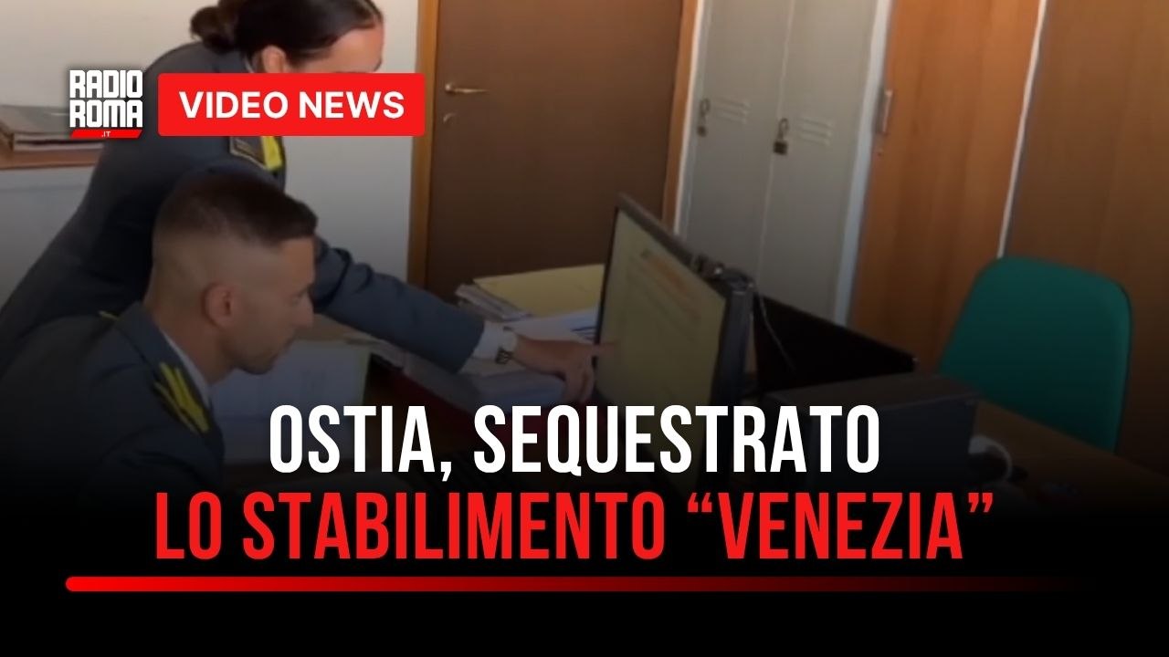Ostia, sigilli allo stabilimento "Venezia"