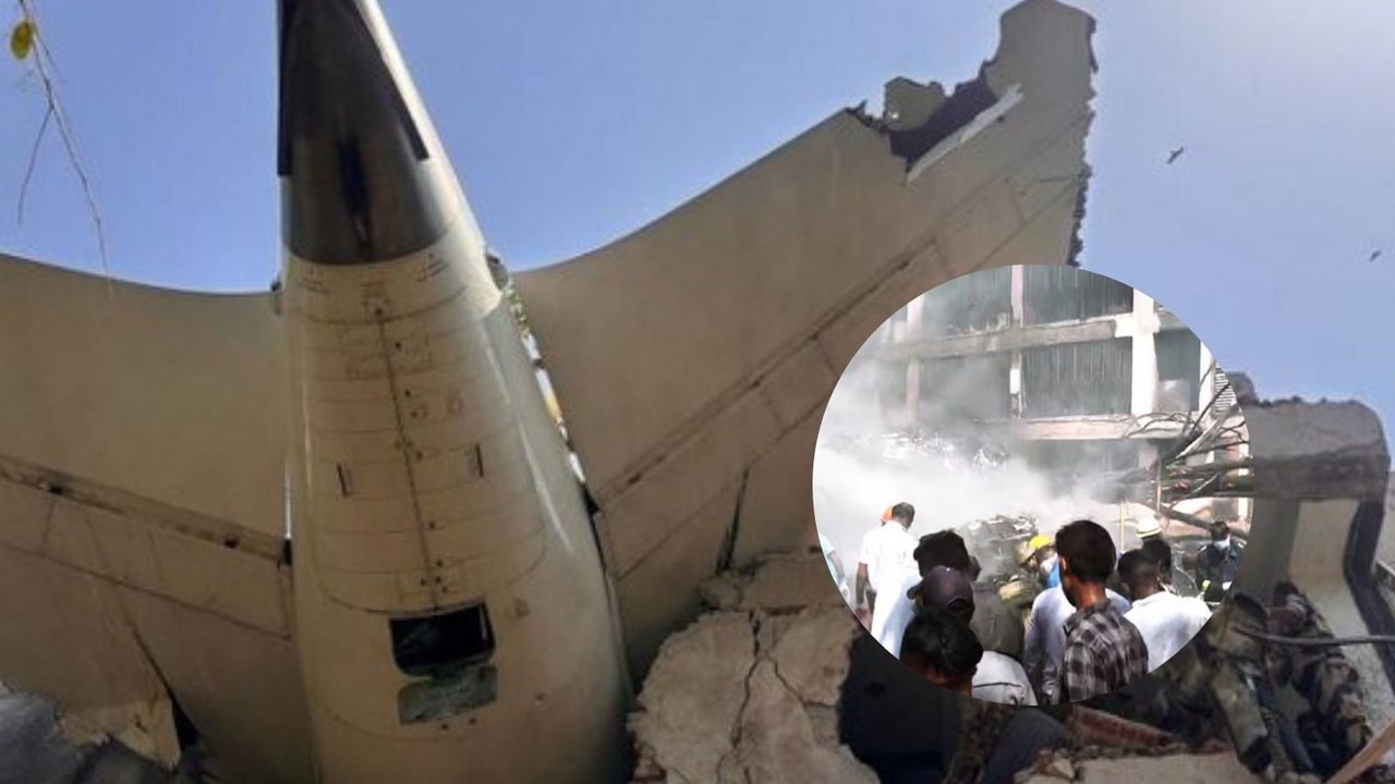 அகமதாபாத்தில் நடந்தது என்ன ? அலறியடித்து ஓடிய மக்கள் | Air India Plane Crash