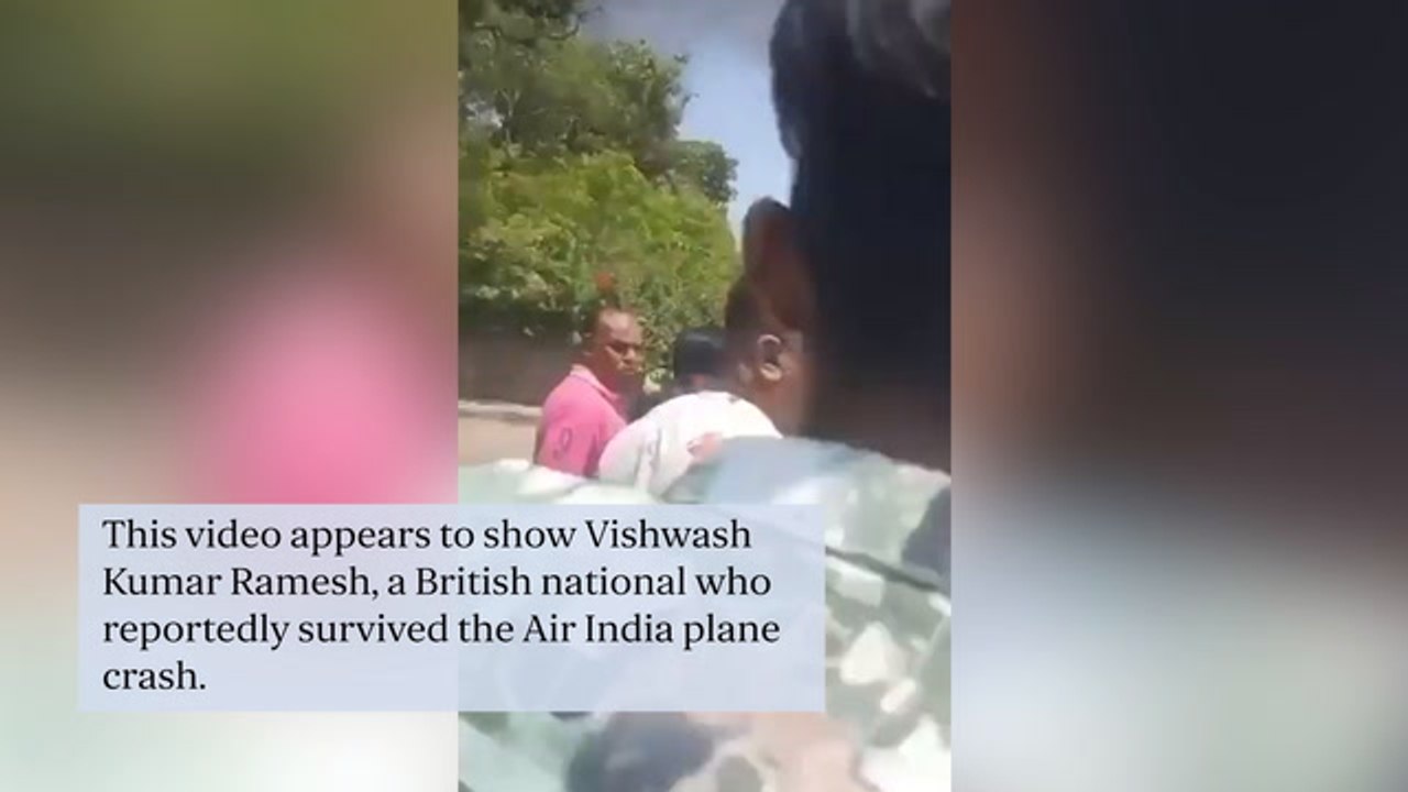 One Brit reportedly survives Air India plane crash as at least 200 killed