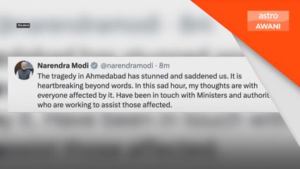 PM India, Narenda Modi terkejut dan sedih