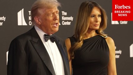 Trump Takes Questions From Reporters At Kennedy Center About L.A. Protest Response