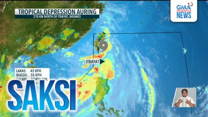 Binabantayang LPA sa PAR, ganap nang bagyo | Saksi