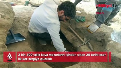 Kaya mezarlarının sakladığı sır 2 bin 300 yıl sonra herkese açıldı