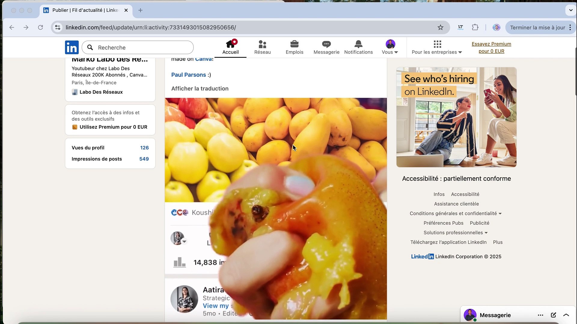 ⁣Cette Astuce Canva te permettra d'être VIRAL sur LinkedIn