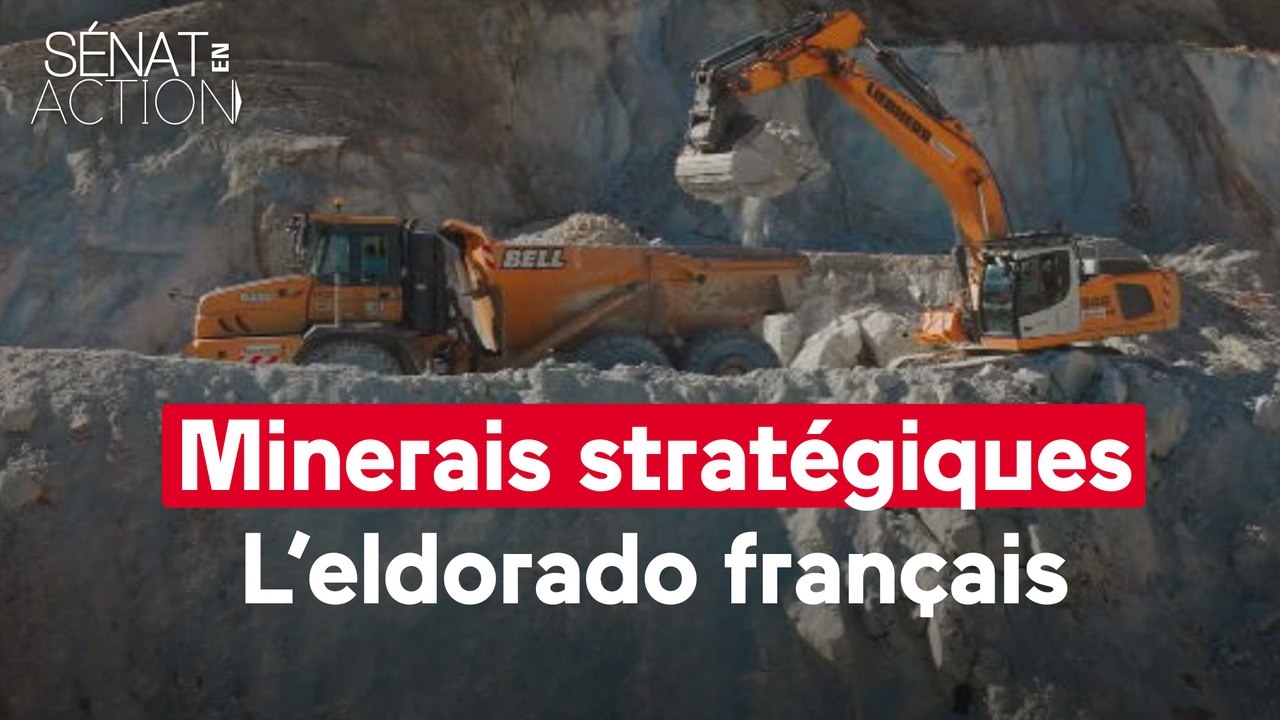 Sénat en action - Minerais stratégiques : l'eldorado français