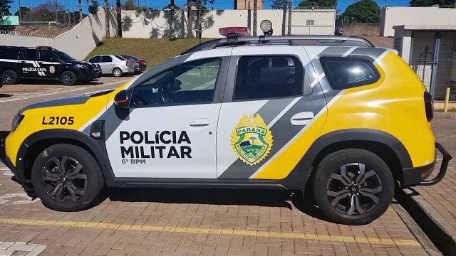 Dupla é detida suspeita de furtar máquina de cortar grama e fios no bairro Interlagos