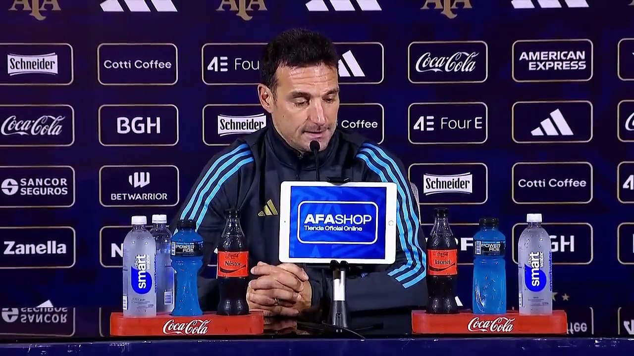 'ESTOY SATISFECHO CON EL SEGUNDO TIEMPO'; Lionel Scaloni EN CONFERENCIA tras el empate con Colombia
