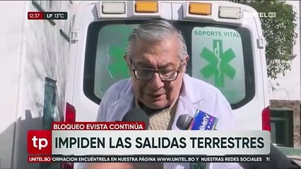 Policías heridos en Llallagua fueron trasladados en helicóptero a La Paz y Oruro