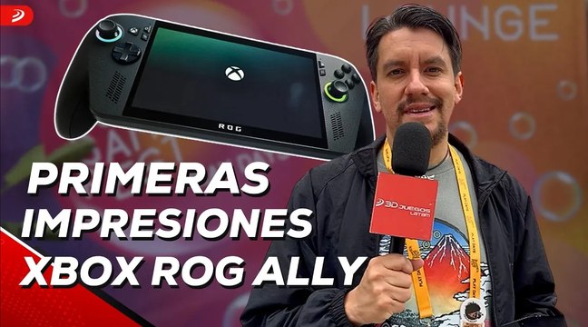 ¡Ya PROBAMOS la consola portátil de XBOX! - ROG Xbox Ally_ Análisis e Impresiones