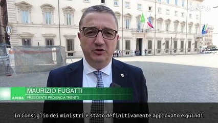 Trentino-Alto Adige piu' autonomo, Cdm riforma lo statuto
