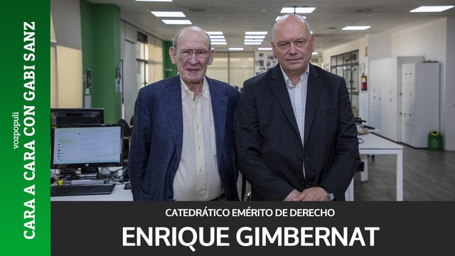 Enrique Gimbernat: En cualquier país de Europa habría elecciones inmediatamente