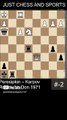 Anatoly Karpov defeats Peresipkin with the ladder checkmate (1971)