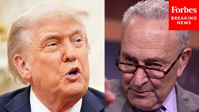 Chuck Schumer Lambasts Trump’s Tariffs: ‘This Is A Vacation From Hell Self-Imposed By’ The President