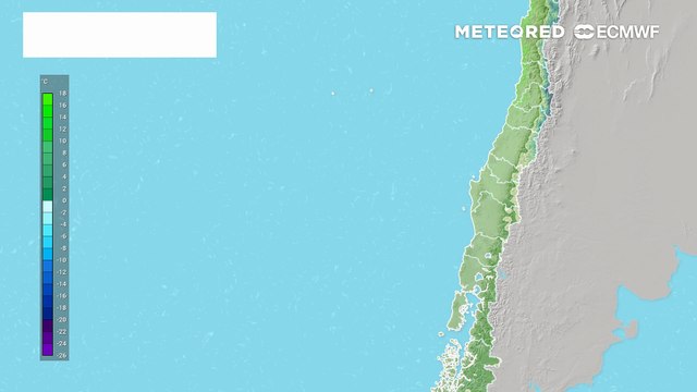 Temperaturas mínimas a la baja en Santiago
