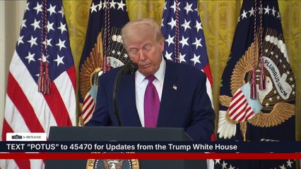 USA - President Trump Participates in a Bill Signing Ceremony (12.06.25)