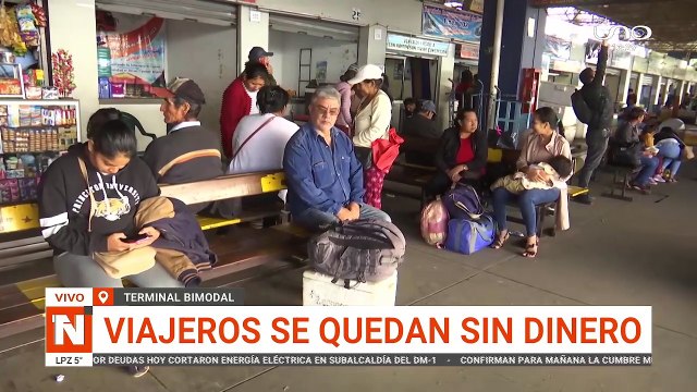PASAJEROS PERJUDICADOS POR BLOQUEOS