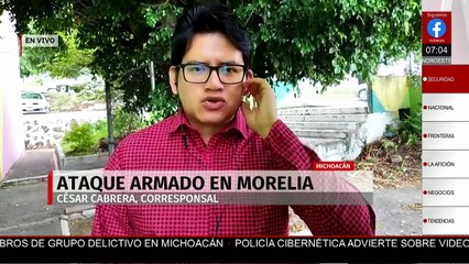 Ataque armado frente a tienda de abarrotes en Morelia deja un muerto y cuatro heridos