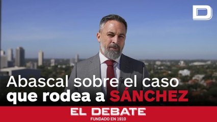 Abascal, sobre Sánchez: "Cuando todo lo que te rodea es corrupción, eres el líder de la corrupción"