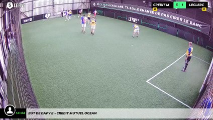 But de Davy B - Credit Mutuel Ocean
