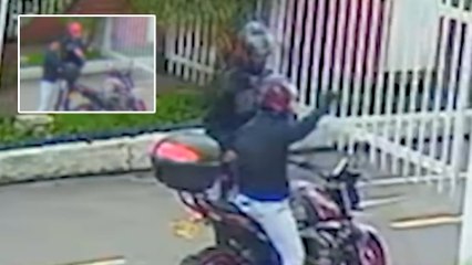 Se entregó conductor de la moto que transportaba al menor que disparó a Miguel Uribe Turbay