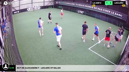But de Alexandre F - Leclerc St Gilles