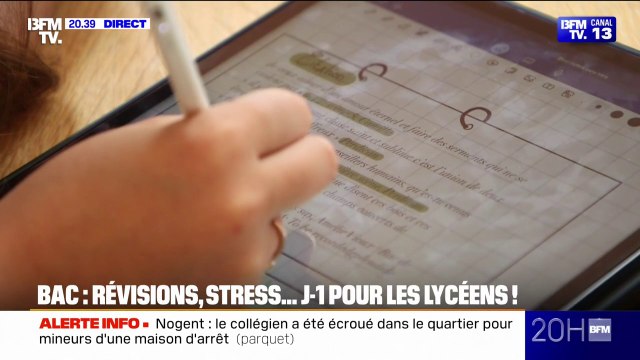 Bac: dernières révisions pour les étudiants avant le début des épreuves ce vendredi