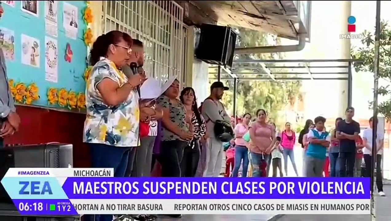 Suspenden las clases en 3 municipios de Michoacán por la violencia ...