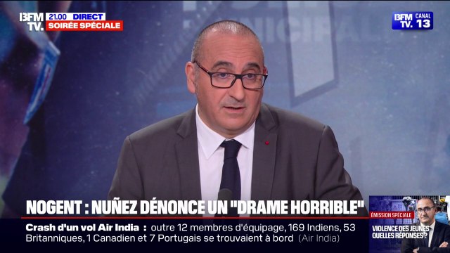 Le pourcentage des mineurs dans la délinquance baisse en région parisienne, détaille Laurent Nuñez, préfet de police de Paris