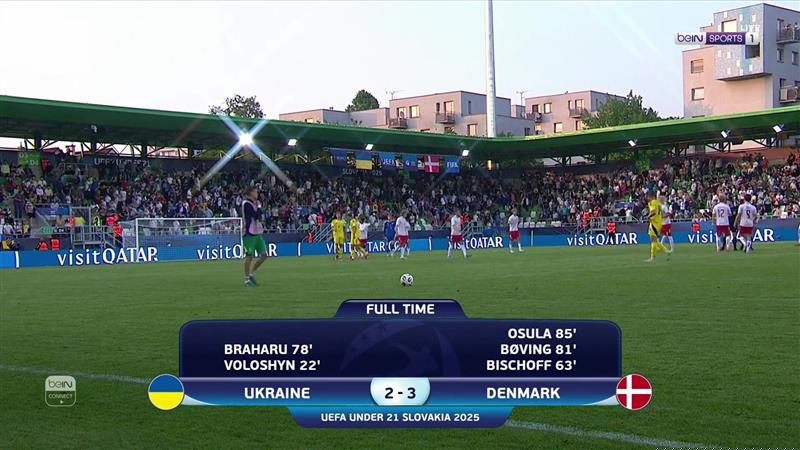 Ukraine 2-3 Denmark | UEFA EURO U21 Highlights