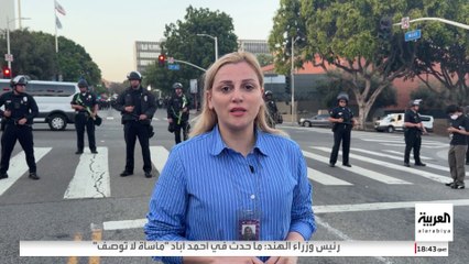 المندسون ودعوات الانفصال والعلم السوفيتي.. أخطار تحيط بمظاهرات لوس أنجلوس