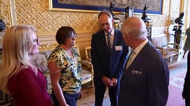 The King hosts reception at Windsor Castle