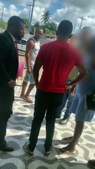 Vereador de Itanagra parte para cima de mulher após sessão da câmara