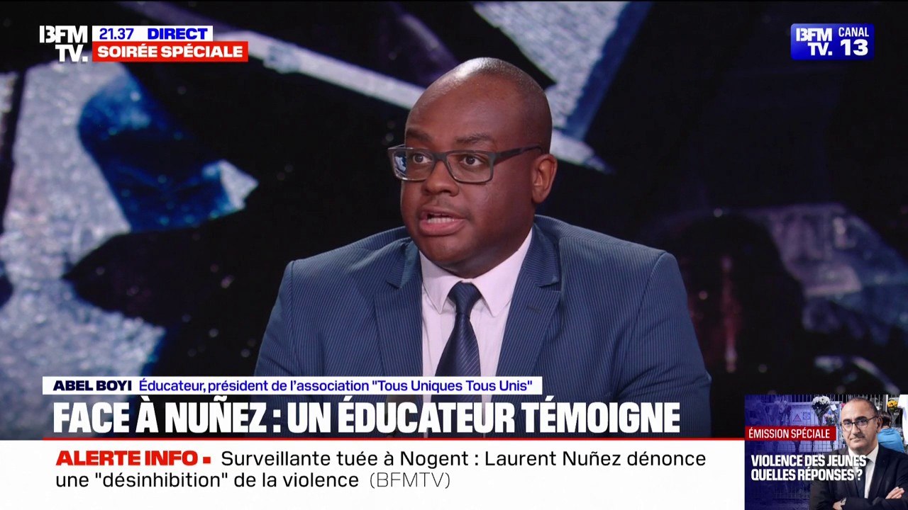 Violences chez les jeunes: "On parle toujours du couteau ou de la bagarre mais jamais des viols et agressions sexuelles", déclare Abel Boyi, éducateur