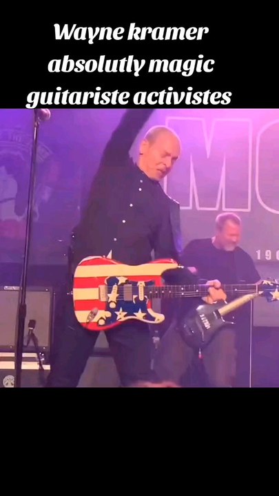 Wayne kramer absolutly magic guitariste et Activistes