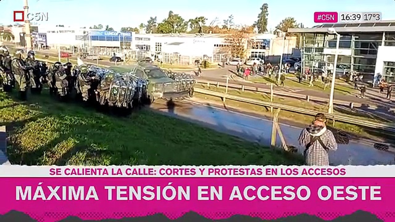 Tensión por nuevos cortes en los principales accesos a Capital en reclamo por la condena a Cristina Kirchner