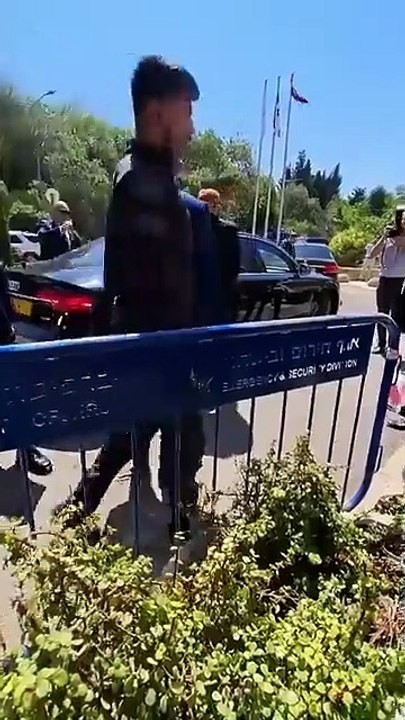 Escracharon a Milei en la Universidad Hebrea de Jerusalén