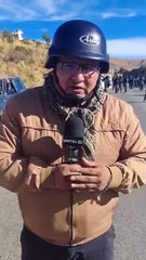 ​Contingentes de Oruro y Cochabamba se encuentran en Sayari y buscan consolidar carretera 