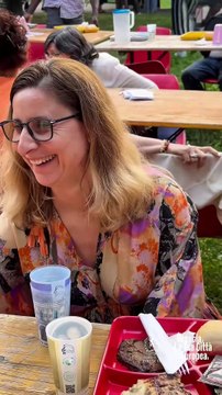 Brescia - Prima ecocena di quartiere nel parco Pescheto nel quartiere Don Bosco (12.06.25)