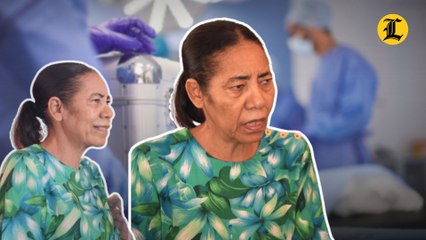 Milagros Contreras, la primera paciente renal trasplantada en el país de un donante fallecido