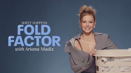 Ariana Madix Ranks The Valley Couples While Folding a Fitted Sheet | Fold Factor | Good Housekeeping