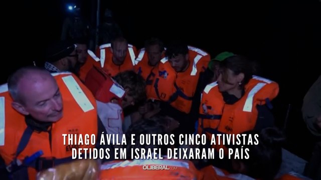 Thiago Ávila e outros cinco ativistas detidos em Israel deixaram o país