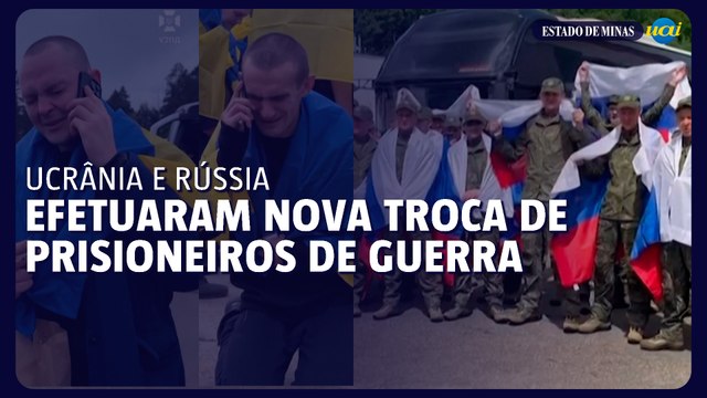 Ucrânia e Rússia efetuaram nova troca de prisioneiros de guerra