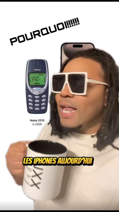 iPhone vs Nokia 3310