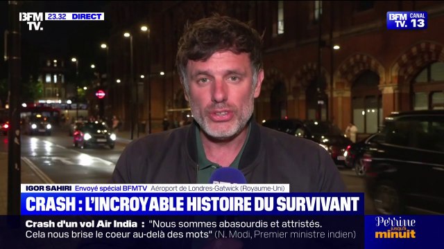 Crash d'un avion en Inde: ce que l'on sait du seul survivant du vol AI171