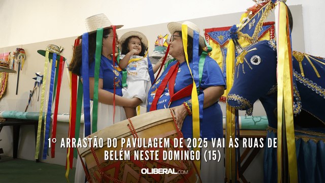 1º Arrastão do Pavulagem de 2025 vai às ruas de Belém neste domingo (15)
